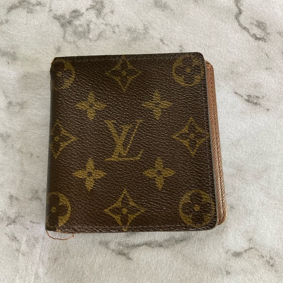 Louis Vuitton Monogram Brown Card Holder wallet CA0098 - Picture 1 of 6